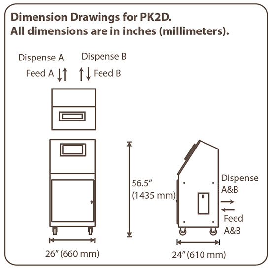 PK2D Dimensions
